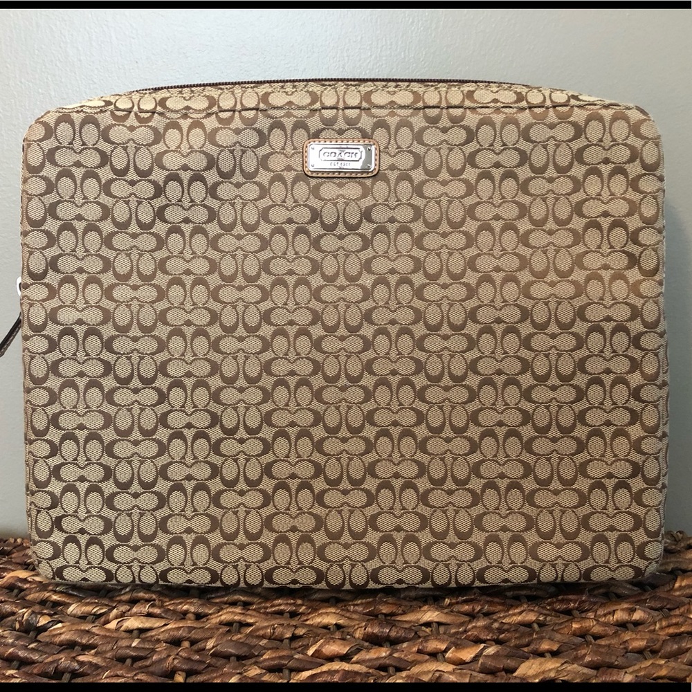 Coach laptop bag